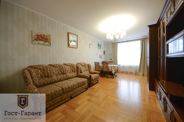 Адрес: Сущевский Вал 13/1, агентство недвижимости Гост-Гарант, планировка: СМ-6, комнат: 3. Фото 14