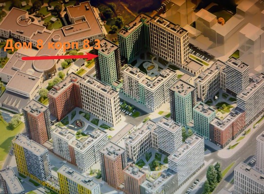 Адрес: Москва, поселение Сосенское, жилой комплекс Прокшино, 8к3, агентство недвижимости Гост-Гарант, планировка: А101 Прокшино 8.3, комнат: 2. Фото 5
