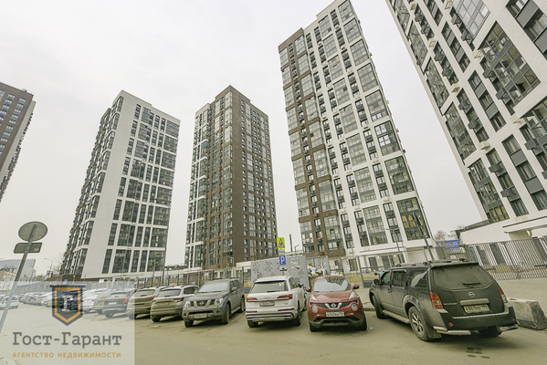 Адрес: Берзарина, дом 32, агентство недвижимости Гост-Гарант, планировка: инживидуальный проект октябрьское поле жилой комплекс , комнат: 2. Фото 13