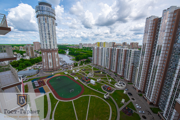 Адрес: Московская обл., г. Химки., ул. Кудрявцева дом 11, агентство недвижимости Гост-Гарант, планировка: ЖК Маяк, комнат: 2. Фото 18