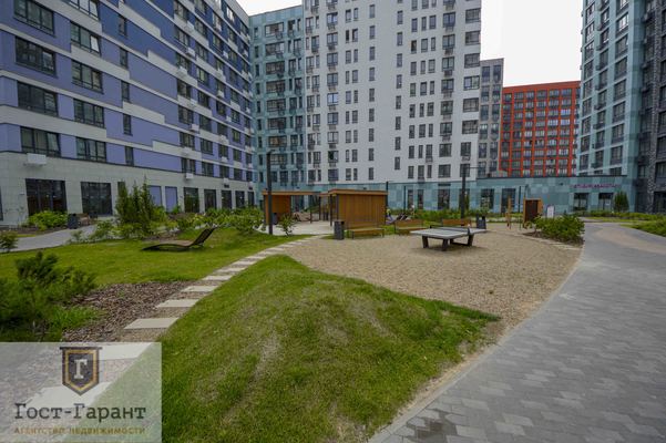 Адрес: Москва, улица Лобановский лес, дом 9, агентство недвижимости Гост-Гарант, планировка: Индивидуальная, комнат: 1. Фото 19