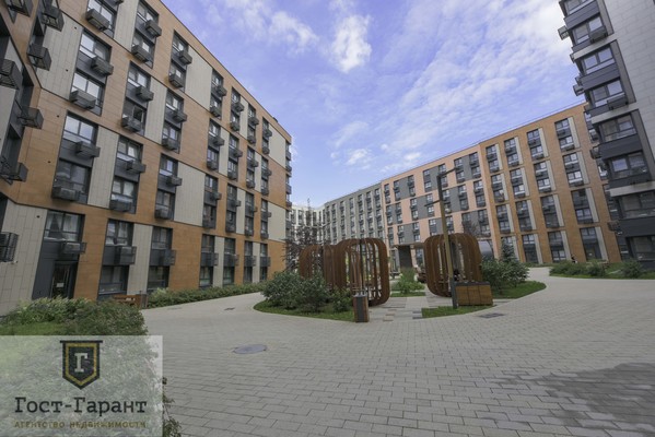 Адрес: Корнейчука улица, дом 27, агентство недвижимости Гост-Гарант, планировка: ЖК Clementine Клементин, комнат: 1. Фото 9