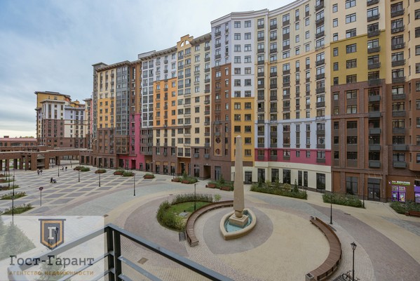 Адрес: Римский проезд, дом 15, агентство недвижимости Гост-Гарант, планировка: Римский ЖК, комнат: 1. Фото 3