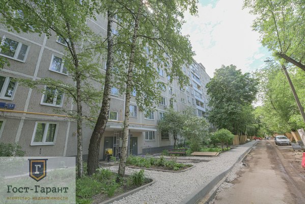 Адрес: Чертановская улица, дом 33к2, агентство недвижимости Гост-Гарант, планировка: 1605, комнат: 2. Фото 12