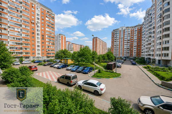 Адрес: Ковров переулок, дом 4к2, агентство недвижимости Гост-Гарант, планировка: П44Т, комнат: 2. Фото 14