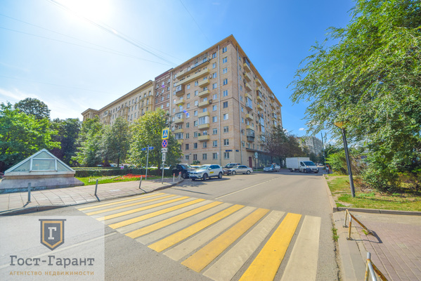 Адрес: Кутузовский проспект, дом 24, агентство недвижимости Гост-Гарант, планировка: Индивидуальный проект , комнат: 2. Фото 17