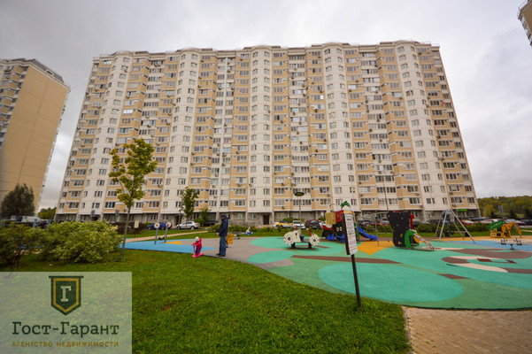 Адрес: Москва, Московский, мкр. Первый Московский Город-Парк, Никитина улица, дом 16, агентство недвижимости Гост-Гарант, планировка: П-44Т, комнат: 1. Фото 15