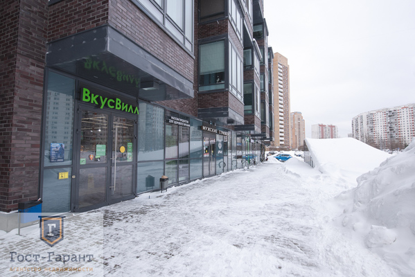 Адрес: Новокосинская улица, дом 18, агентство недвижимости Гост-Гарант, планировка: Индивидуальный проект, комнат: 1. Фото 12