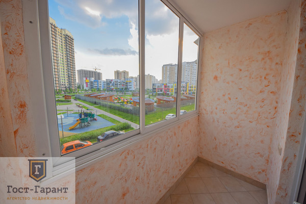 Адрес: Корнея Чуковского улица, дом 1, агентство недвижимости Гост-Гарант, планировка: П44К, комнат: 2. Фото 6