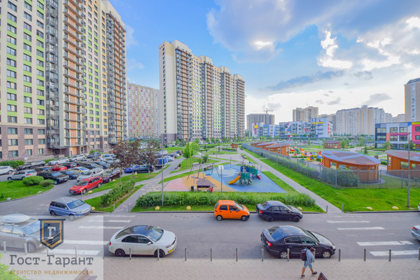 Адрес: Корнея Чуковского улица, дом 1, агентство недвижимости Гост-Гарант, планировка: П44К, комнат: 2. Фото 7