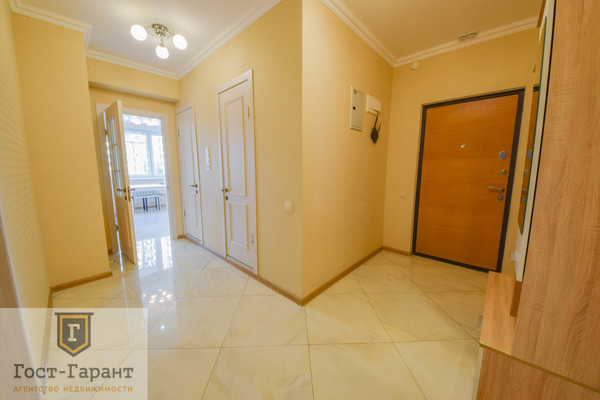 Адрес: Корнея Чуковского улица, дом 1, агентство недвижимости Гост-Гарант, планировка: П44К, комнат: 2. Фото 12