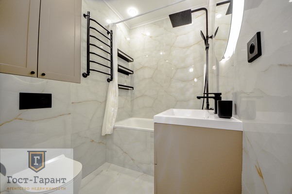 Адрес: Волгоградский пр-т, дом 32/3к2, агентство недвижимости Гост-Гарант, планировка: Индивидуальный проект, комнат: 1. Фото 9