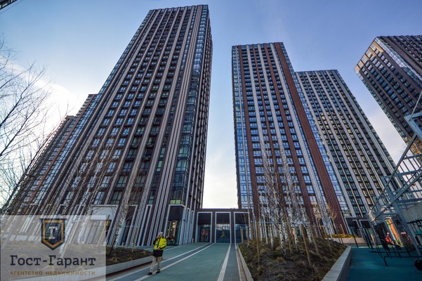 Адрес: Волгоградский пр-т, дом 32/3к2, агентство недвижимости Гост-Гарант, планировка: Индивидуальный проект, комнат: 1. Фото 12